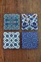 Natural Stone Coasters - Tile Motifs Coasters 10X10Cm Ai Stone Coasters 603