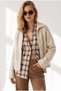 Women's Stone Stitch Detailed Double-Sided Zippered Knitwear Jacket Ckt-19000542 - 2