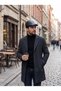 Winter Foldable Faux Leather Unisex Cap / Beanie Hat - 6