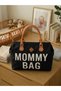 Mommy Bag Mother Baby Care Bag Shoulder Bag with Thermal Bottle - 2