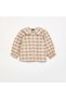 Patterned Blouse Beige