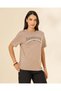 Women Grey Printed T-Shirt