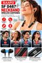 SF 0467 Neckband Wireless Earphones with ENC & Digital Power Display - Black - 4