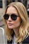 Suveybe Unisex Damla Ultra Light Black Sunglasses with Uv400 Filter - 3
