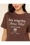 Women Brown Printed T-Shirt - 4