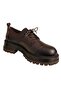 2554607K Genuine Leather Women's Masculine Shoes - 8