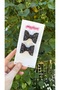 Black Pink Janjanlı Mixed Glitter Glittery Bow Clip Buckle (4 cm Metal Clip Buckle) - 2