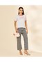 Women White Printed Ribbed T-Shirt - 2