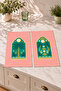 Palmiye Rüya Palmiye Patterned 2-Piece Kitchen Towel Set 35X55 - 6