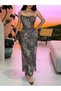 Rochie maxi, mix culori - 3