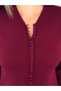 Hakim Lapel Collar Button Detailed Knitwear Cardigan and Relaxed Fit Wide Leg Pants Bottom Top Set Aw26Au0015 - 3