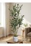 Artificial Olive Tree Dense Simulation Olive Tree with Plastic Trunk 70cm Height - 3