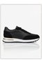 Men's Genuine Leather Black Daily Breathable Orthopedic Sneaker Shoes