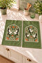 Vulture Dance Vulture Patterned 2-Piece Kitchen Towel Set 35X55 - 7