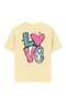 Tricou, bej - 2