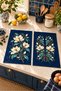 Magnolia Night Magnolia Patterned 2-Piece Kitchen Towel Set 35X55 - 7