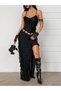 Rochie maxi, negru