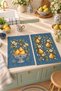 Pear Atelier Pear and Flower Patterned 2-Piece Kitchen Towel Set 35X55 - 3