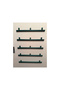(1 Shelf) 7-Compartment Wall-Mounted Nail Polish Rack – Nail Polish Bottle Organizer and Nail Art Organizer - 6