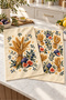 Fig Garden Fig and Spike Patterned 2-Piece Kitchen Towel Set 35X55 - 3