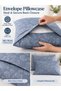 Bedsheet Set, Teal Blue Floral Pattern, 100% Cotton, 95 GSM - 5