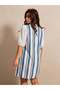 Rochie midi, mix culori - 3