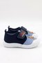 Boys' Velcro Mesh Lightweight Cartoon Patterned Sneaker Sports Shoes with Toe Protection - 4