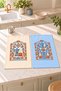 Coffee Time Coffee and Cup Patterned 2-Piece Kitchen Towel Set 35X55 - 3
