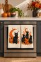 Midnight Cat Cat and Pumpkin Patterned 2-Piece Kitchen Towel Set 35X55 - 7