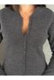 Hakim Lapel Collar Button Detailed Knitwear Cardigan and Relaxed Fit Wide Leg Pants Bottom Top Set Aw26Au0015 - 2