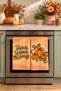 Pumpkin Bow and Pumpkin Patterned 2-Piece Kitchen Towel Set 35X55
