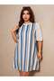 Rochie midi, mix culori - 7
