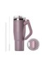 Temp Guard Vacuum Insulated Travel Mug – 180° Rotating Handle Tumbler, 24H Cold & 12H Hot Retention, 1200ml - Dark Coffee