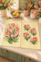 Tulip Glow Tulip Patterned 2-Piece Kitchen Towel Set 35X55 - 6