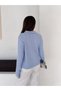 Polo Collar Buttoned Hair Knit Patterned Embroidery Detailed Knitwear Sweater Aw26Kz00082 - 4