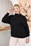 Plus Size Modal Fabric Blouse with Bead Accessories on the Shoulder - 5