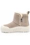 Women's Winter Furry Suede Leather Thick Soled Zippered Casual Boots - 2