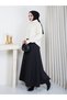 Women's Hair Patterned Half Fisher Knit Sweater - 5