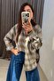Plaid Lumberjack Shirt Khaki - 4