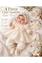 Baby Girl 4-Piece Mevlüt Set – Lace Embroidered Dress, Hat, Pants and Booties