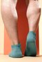 Men's Organic Cotton Single No Show Socks Pastel Blue - 3