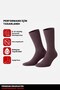 Unisex Bamboo Flight and Pilot Socks with Special Firming Technology Lavender - 3