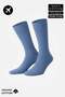 Unisex Organic Cotton Flight and Pilot Knee Socks with Special Firming Technology Night Blue