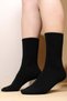 Women's Organic Cotton Single Sock Socks Black - 2