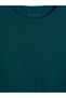 Two Mt Shop Quality Lcw Everyday Petrol Ribana Plain Narrow & Slim Long Sleeve Women's Bodysuit - 3