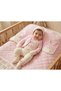 Baby Girl Flower Smelling Bear Embroidered 10-Piece Premium Hospital Release Zibin Set