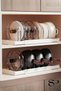 Adjustable Pan Pot Lid Tray Organizer and Organizer Metal-Plastic - 2