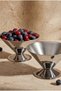 Conix Double 18/10 Stainless Steel Ice Cream and Dessert Presentation Bowl with Stand, Serving Bowl, Snack Bowl - 2