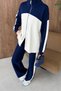 Bero Garnili Zippered Suit Navy Blue - 2