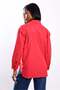 Red Oversize Shirt 3316 - 6